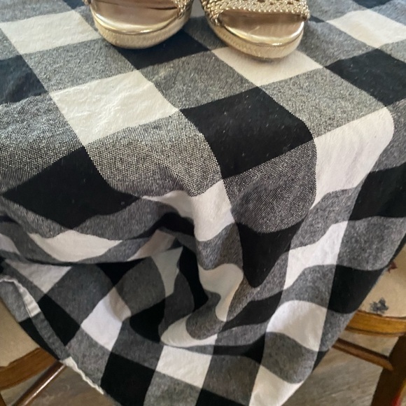 Delara size 9 Kelly and Katie wedge gold and cream shoes - Picture 3 of 10